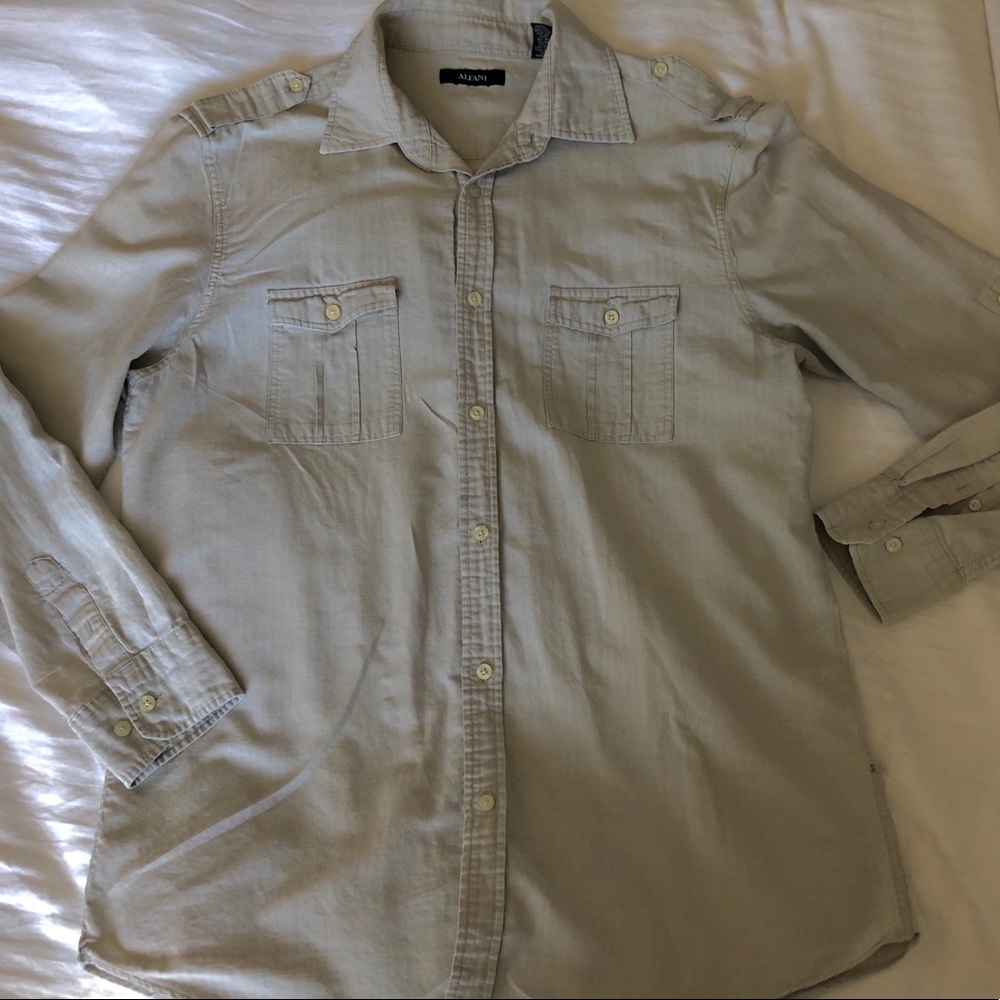 Men’s Alfani Button Down